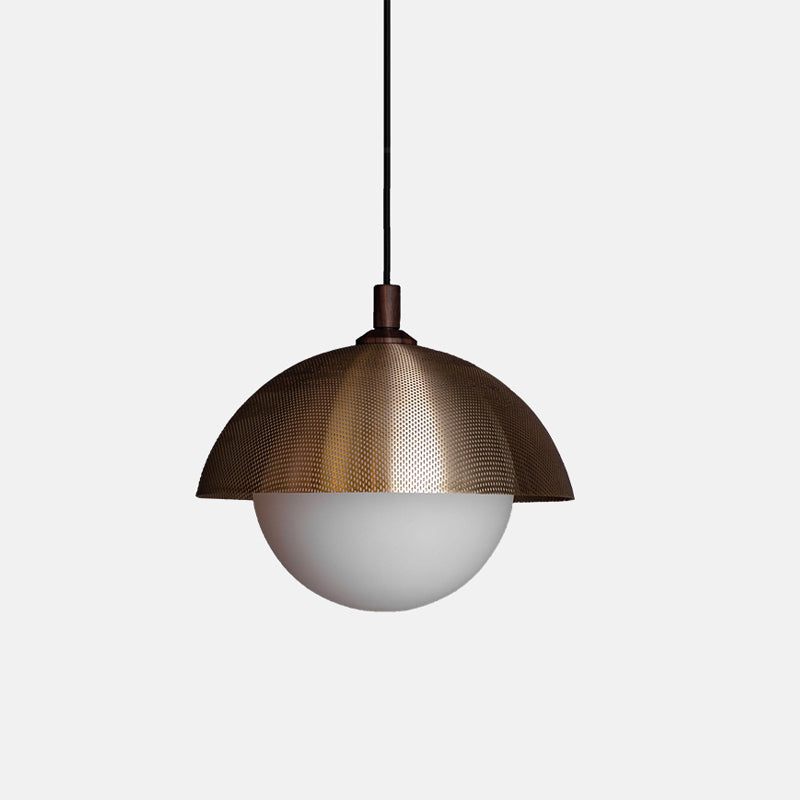 Modern Style Glass Ball Hanging Light Household Pendent Lighting Fixture