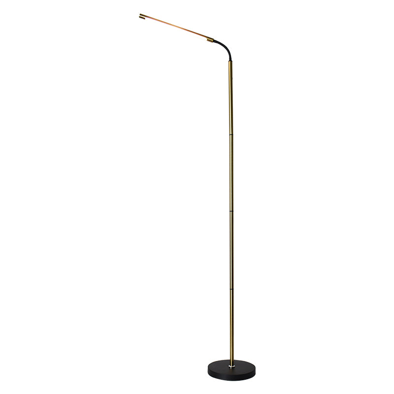 Strip Shape Floor Light 1-Light LED Floor Standing Light with Acrylic Shade