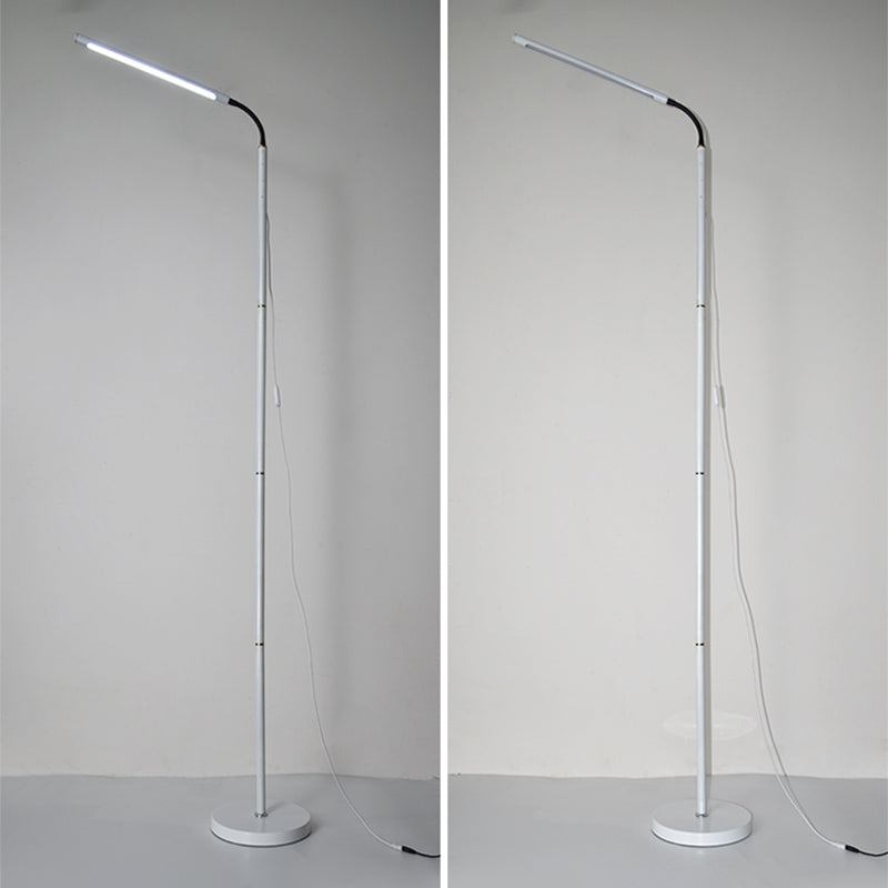 Strip Shape Floor Light 1-Light LED Floor Standing Light with Acrylic Shade