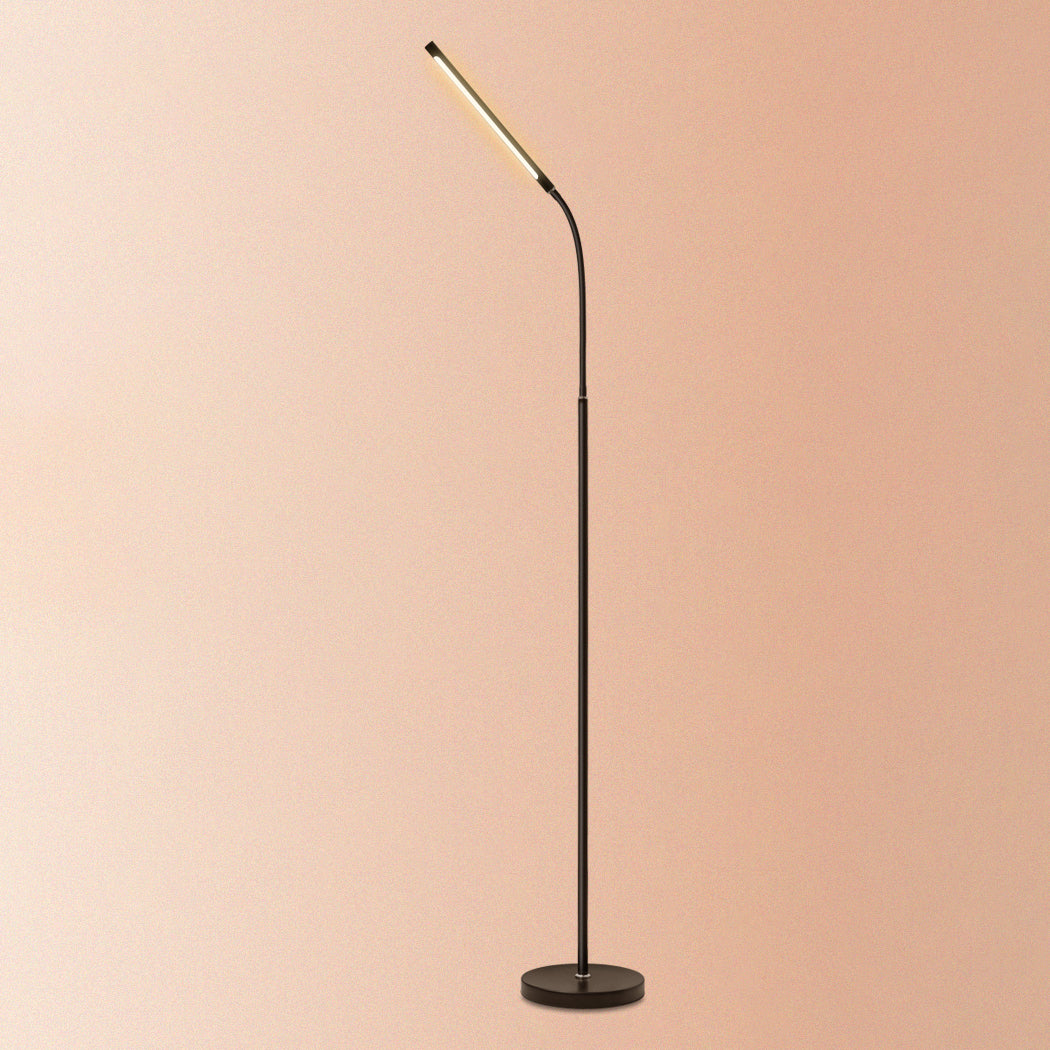 Modern Linear Floor Lamp Metal 41.5" High LED Floor Light for Living Room