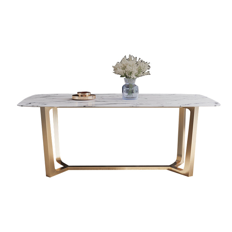 1/2/5/6 Pcs Dining Room Table and Chair Set Sintered Stone Dining Room Set