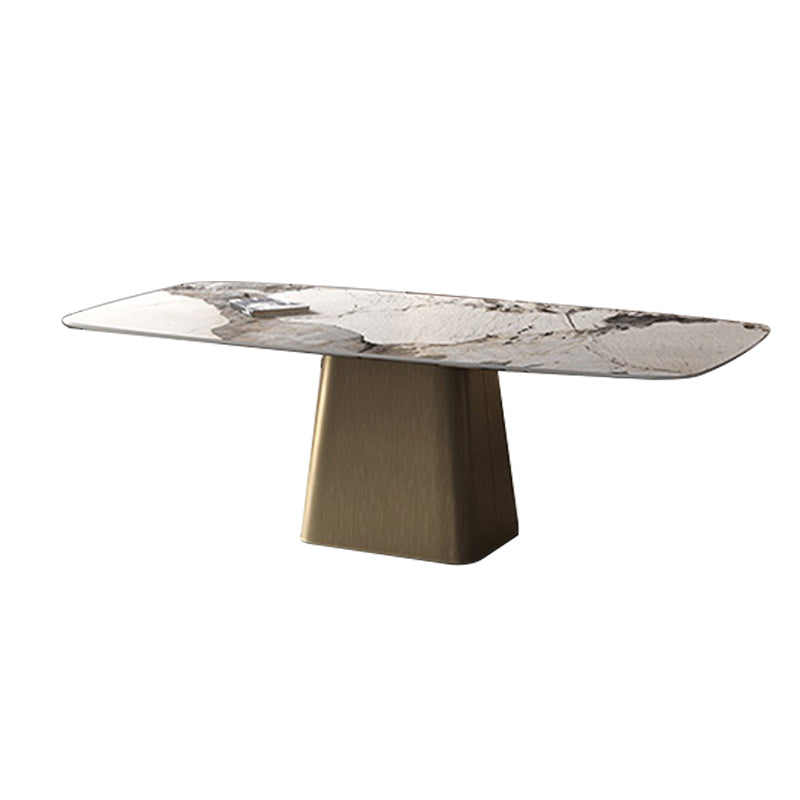 Designer Style Sintered Stone Dining Set 1/4/5/7 Pieces Dining Table with Chairs