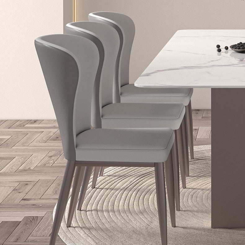 Nordic Glam Rectangle Sintered Stone Dining Table Set 1/2/4/6/7 Pieces Dining Set