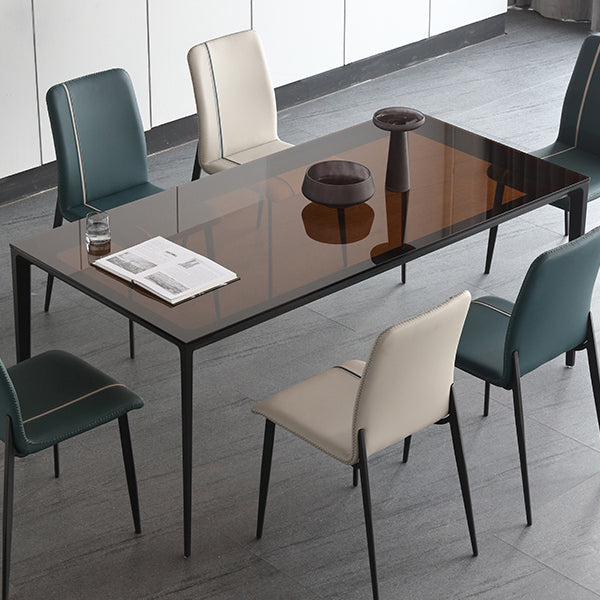 1/4/5/7 Pcs Dining Room Table and Chair Rectangular Dining Room Table Set