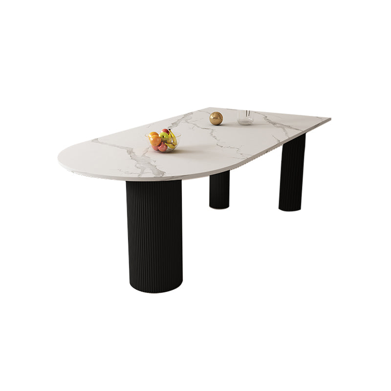 Modern Sintered Stone Dining Table Set 1/2/5 Pieces Dining Set