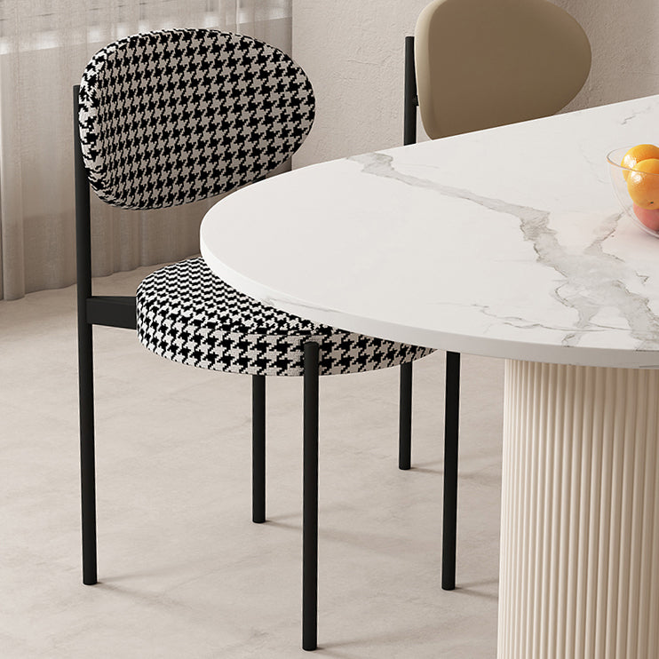 Modern Sintered Stone Dining Table Set 1/2/5 Pieces Dining Set
