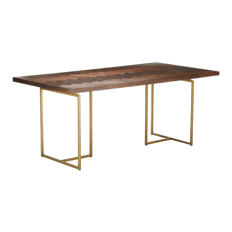 Traditional Luxury Table Rectangle Dining Site Table with Double Pedestal