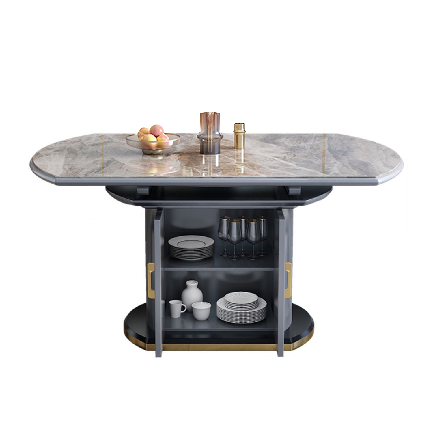Round Stone Dining Table Traditional Luxury Drop Leaf Trestle Dining Table