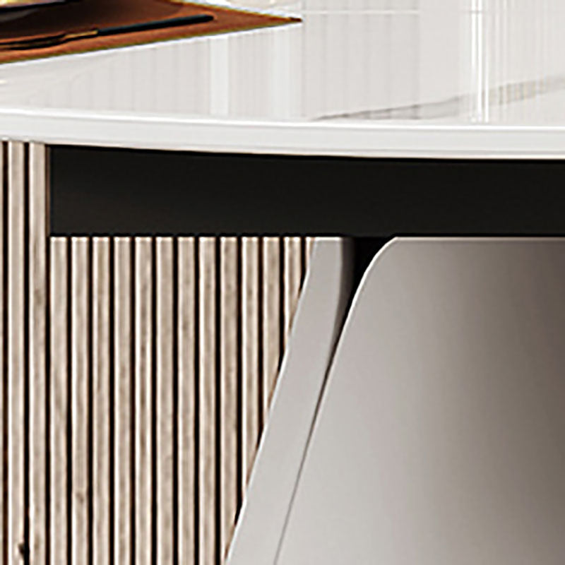 Modern Dining Round Table Dining Sintered Stone Table for Restaurant