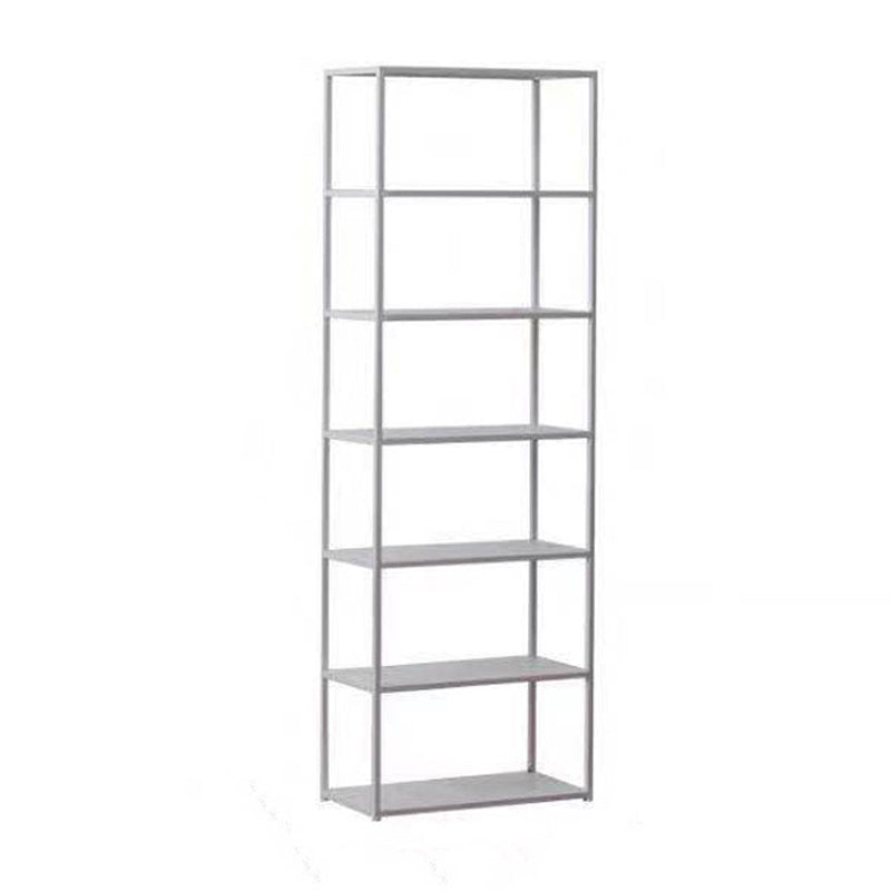 Open Back Bookshelf Contemporary Style Bookcase for Office Study Room