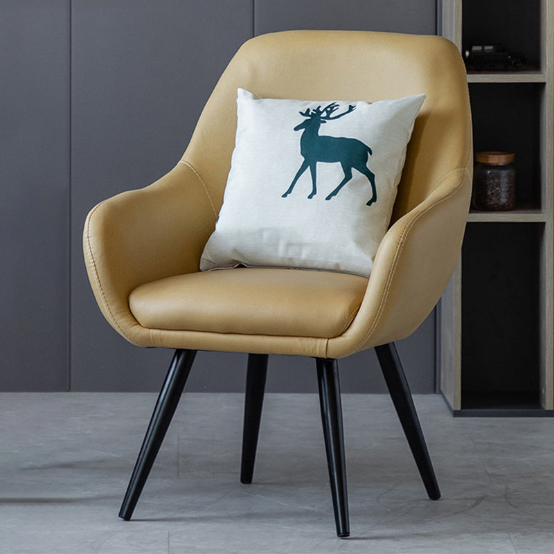 Arms Included Chair26.7" L X25.1"W X 33.4"H Basic Four Legs Chair