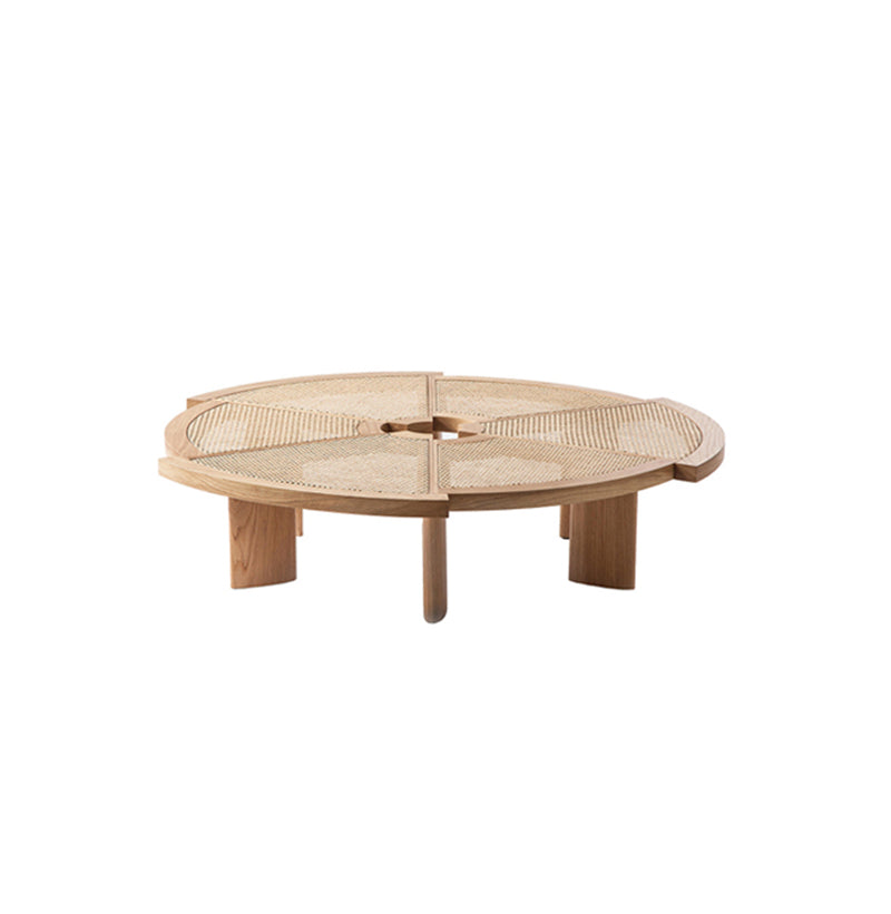 Nordic Style Cocktail Table Solid Wood Walnut/wood Coffee Table