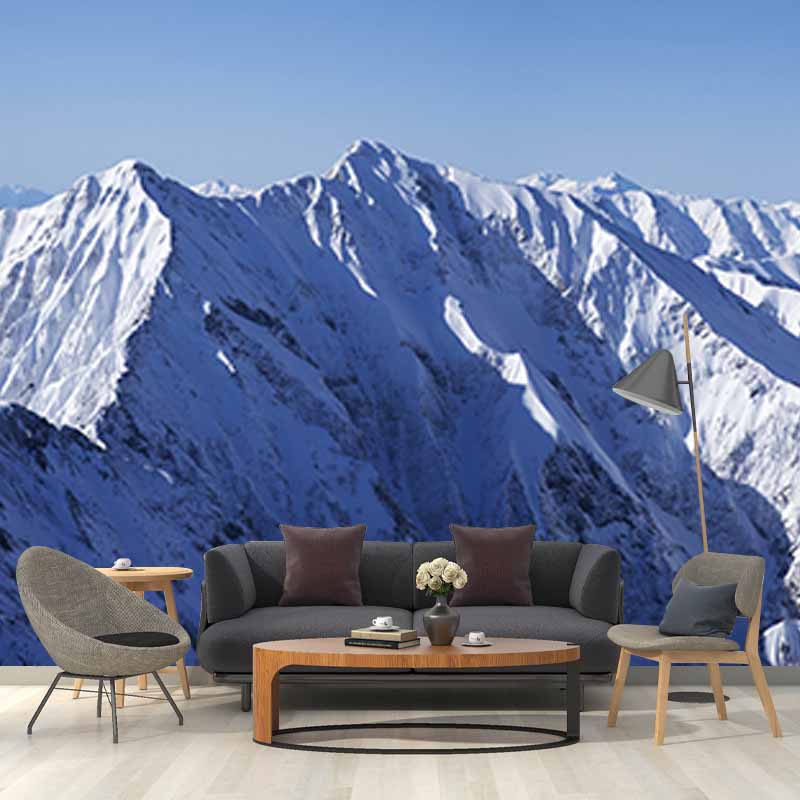 Environmental Wall Mural Wallpaper Mountain Range Bedroom Wall Mural