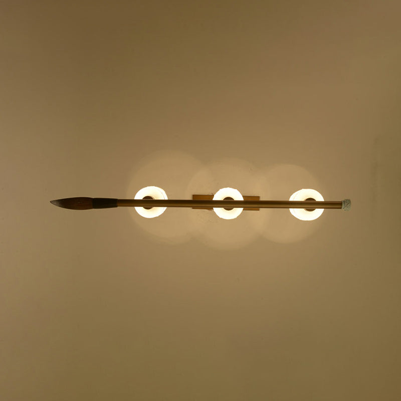 3-Light Island Lighting Fixtures Modern Restaurant Suspension Lamp with White Glass Shade