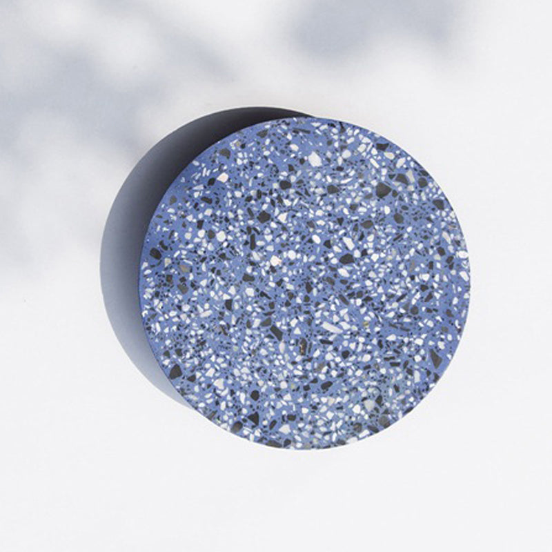 Modern Simple Stone Wall Light Colorful Marble Round Shape LED Wall Lamp for Living Room