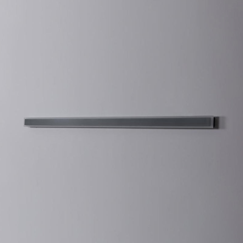 Metall lineare Formwandlicht moderne 1 leichte Wandmontageleuchte in Schwarz