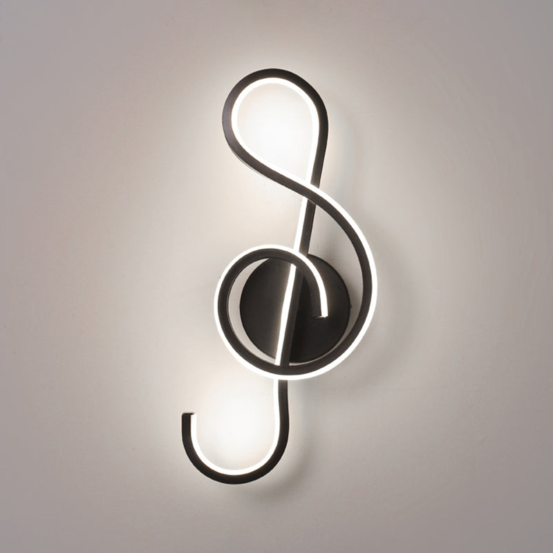 Contemporary Style Metal Wall Light Linear LED Wall Sconce for Living Room