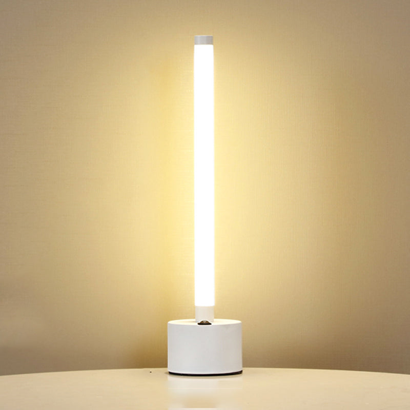 Aluminum Modern LED Table Lamp Straight Line Table Light for Living Room