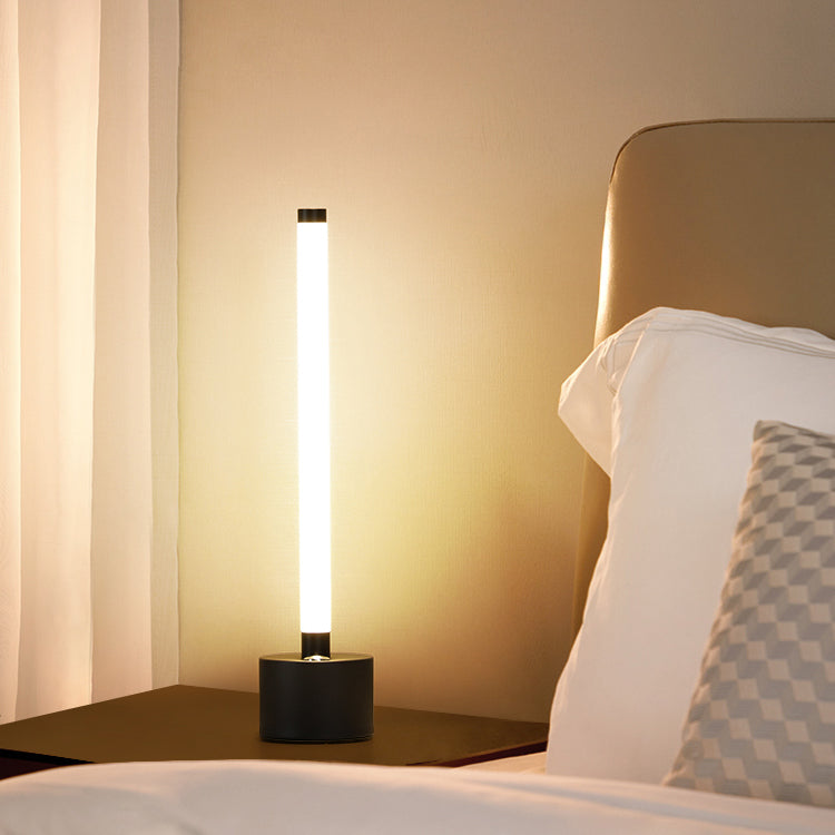 Aluminum Modern LED Table Lamp Straight Line Table Light for Living Room