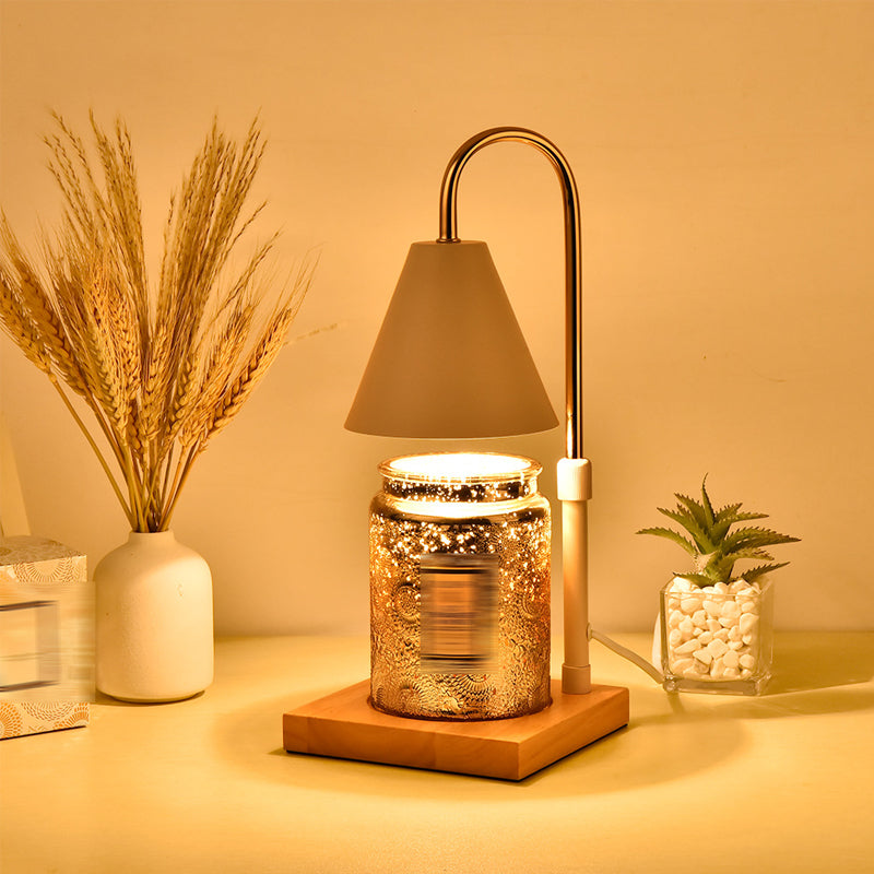 Modern Table Lamp Aromatherapy Melting Wax Desk Light (Aromatherapy Candles Not Included)