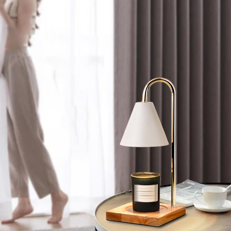 Modern Table Lamp Aromatherapy Melting Wax Desk Light (Aromatherapy Candles Not Included)