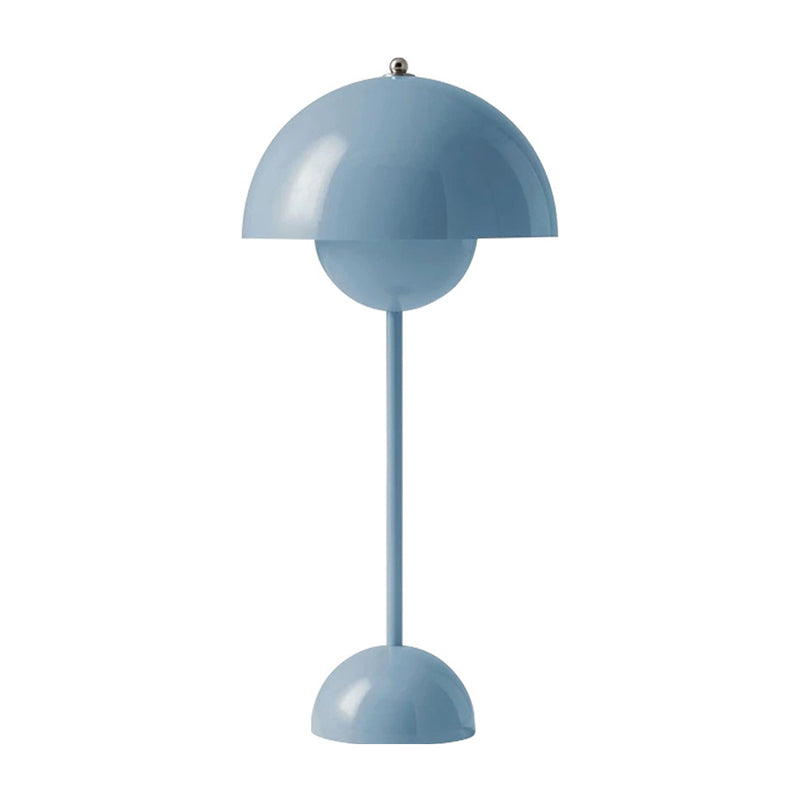 Modern Style Mushroom Shape Table Lighting Metal 1 Light Table Lamp for Bedroom