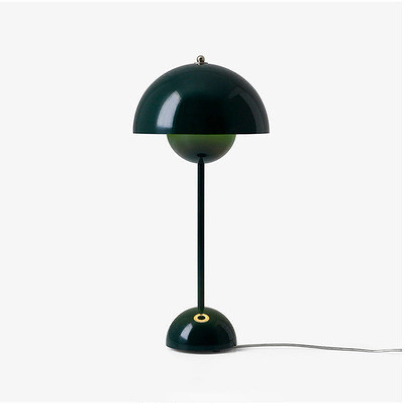 Modern Style Mushroom Shape Table Lighting Metal 1 Light Table Lamp for Bedroom