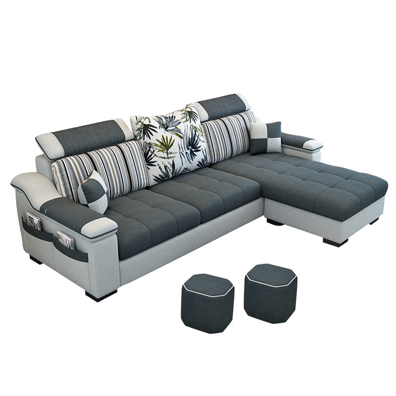 Pillow Top Arm Pillowed Back Cushions Storage Furniture Sectionals