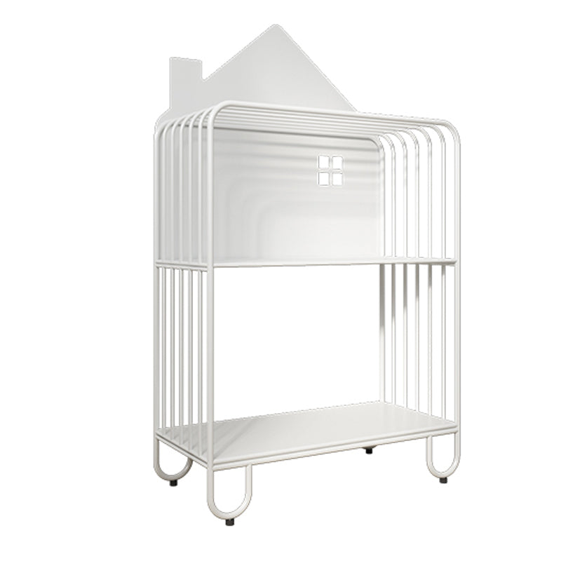 Scandinavian Style Bookshelf Open Back Bookcase for Office and Study Room