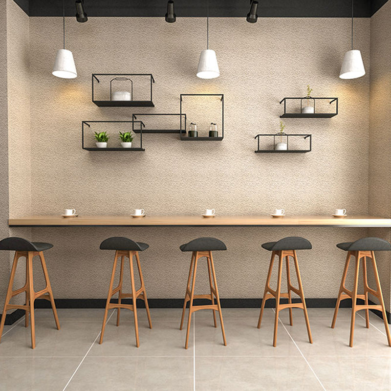 Metal Floating Bookcase Modern Style Wall Mounted Bookshelf for Home Office