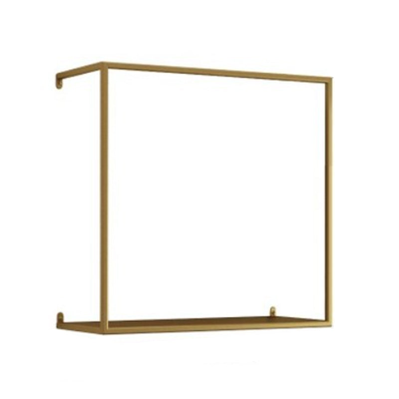 Metal Floating Bookcase Modern Style Wall Mounted Bookshelf for Home Office