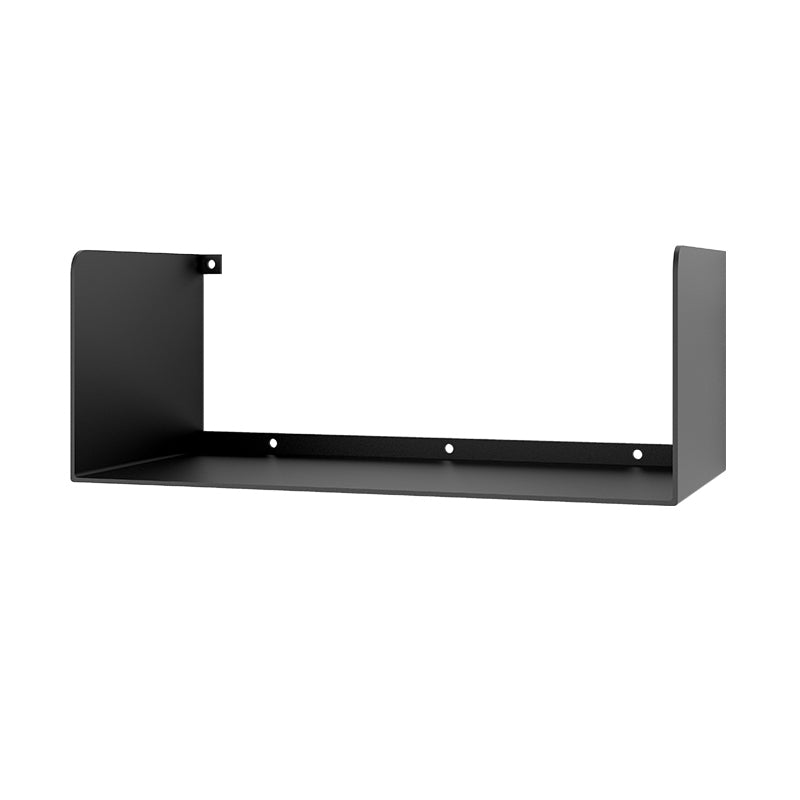 Metal Floating Bookcase Modern Style Closed Back Bookshelf for Home Office