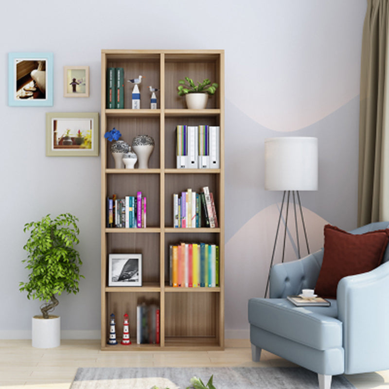 Manufactured Wood Standard Bookshelf Scandinavian Bookshelf for Study Room
