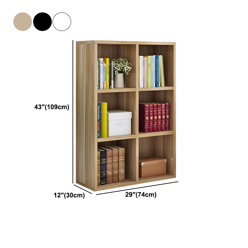Manufactured Wood Standard Bookshelf Scandinavian Bookshelf for Study Room