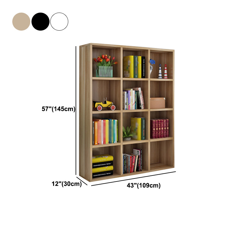 Manufactured Wood Standard Bookshelf Scandinavian Bookshelf for Study Room
