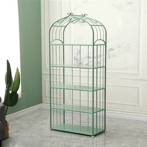 Iron Scandinavian Etagere Bookshelf Vertical Open Bookshelf for Living Room