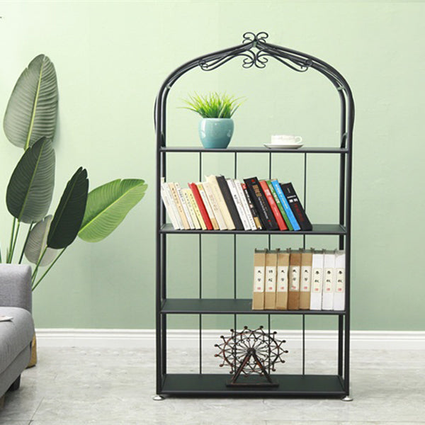 Iron Scandinavian Etagere Bookshelf Vertical Open Bookshelf for Living Room