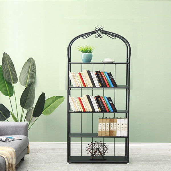 Iron Scandinavian Etagere Bookshelf Vertical Open Bookshelf for Living Room
