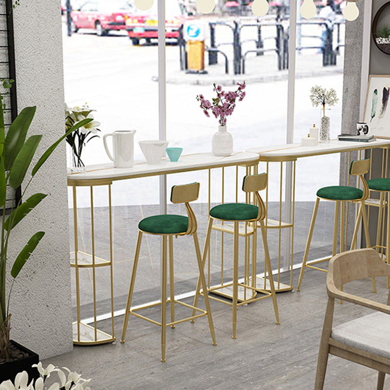 Contemporary Storage Bistro Accent Dining Table Indoor Double Pedestal Patio Bar Table