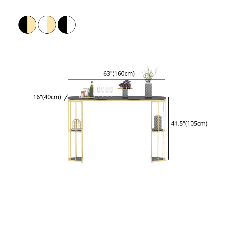 Contemporary Storage Bistro Accent Dining Table Indoor Double Pedestal Patio Bar Table