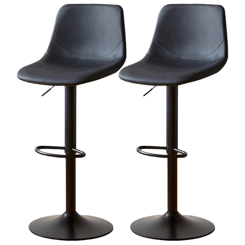 Industrial Liftable Bar-stool Metal Counter Bar Stool with Metal Legs