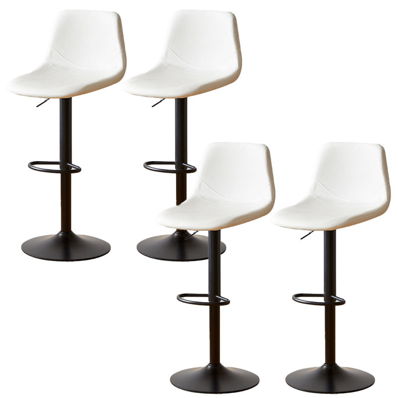 Industrial Liftable Bar-stool Metal Counter Bar Stool with Metal Legs