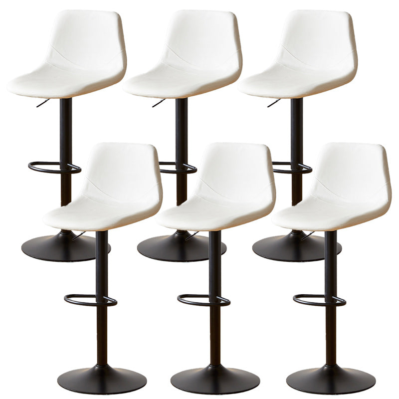 Industrial Liftable Bar-stool Metal Counter Bar Stool with Metal Legs