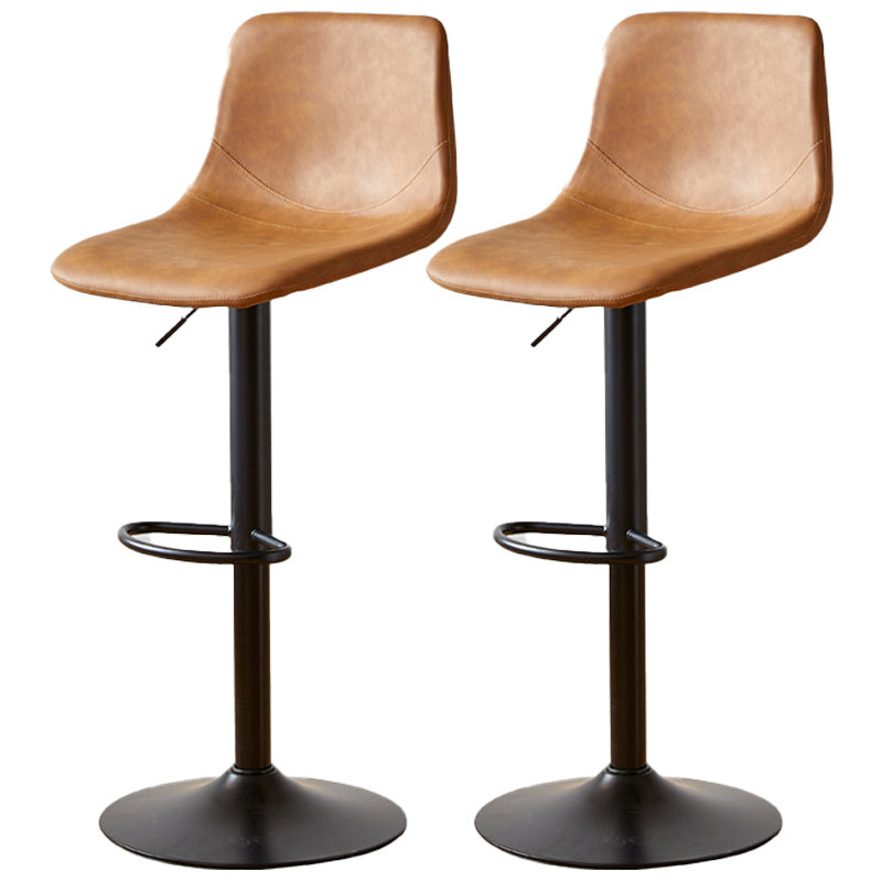 Industrial Liftable Bar-stool Metal Counter Bar Stool with Metal Legs