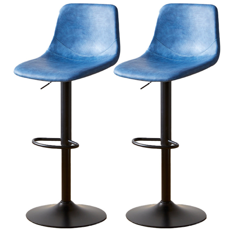 Industrial Liftable Bar-stool Metal Counter Bar Stool with Metal Legs