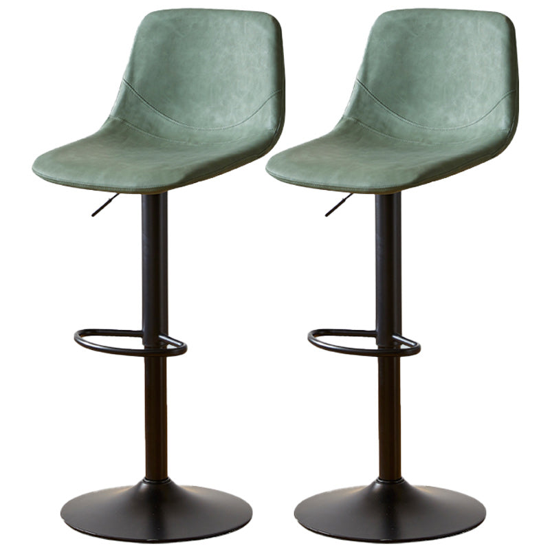 Industrial Liftable Bar-stool Metal Counter Bar Stool with Metal Legs