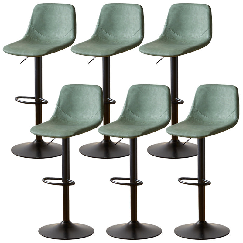 Industrial Liftable Bar-stool Metal Counter Bar Stool with Metal Legs