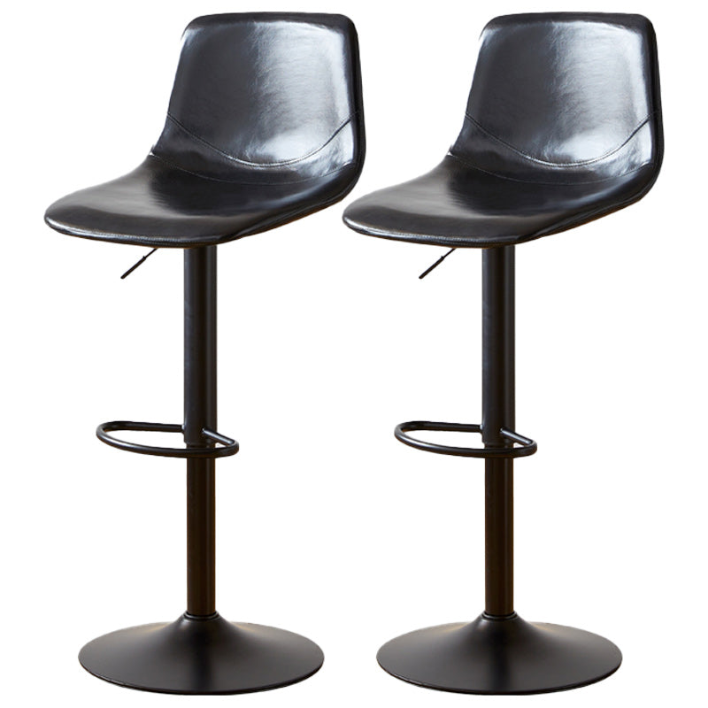 Industrial Liftable Bar-stool Metal Counter Bar Stool with Metal Legs