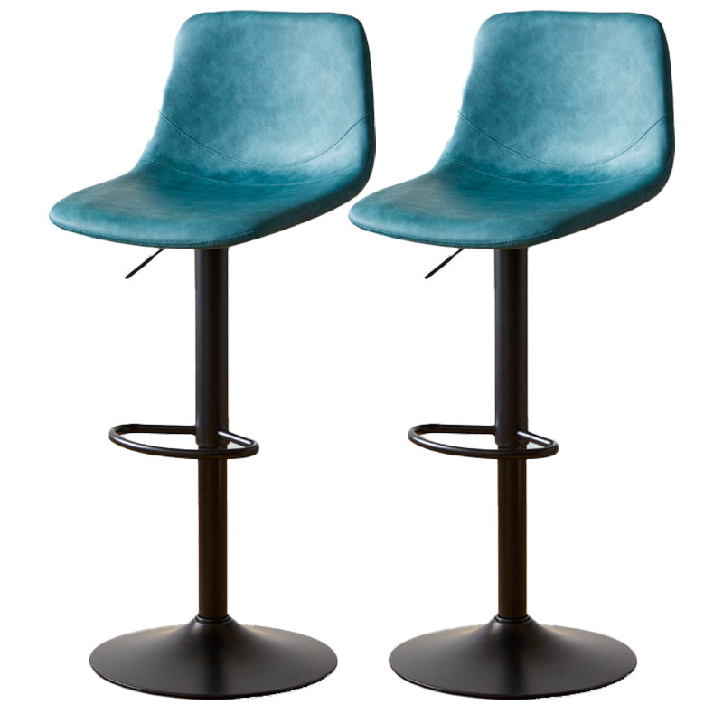 Industrial Liftable Bar-stool Metal Counter Bar Stool with Metal Legs