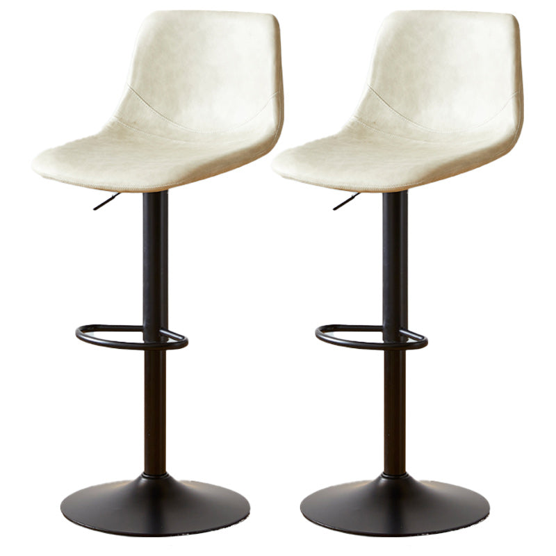Industrial Liftable Bar-stool Metal Counter Bar Stool with Metal Legs